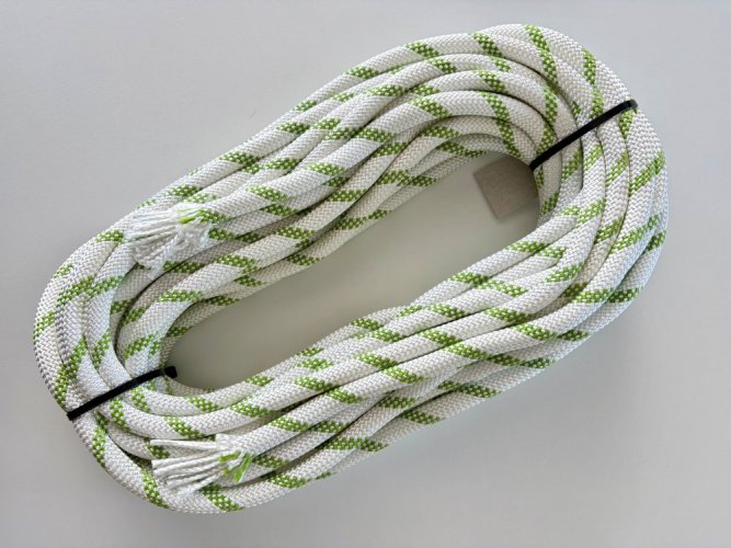 Statické lano - 11 mm - 5 až 18 m - Délka: 9 m