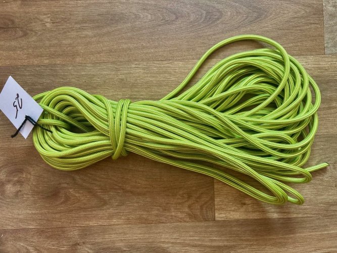 Pomocná reep šňůra - 6 mm - 17 až 27 m - Délka: 17 m