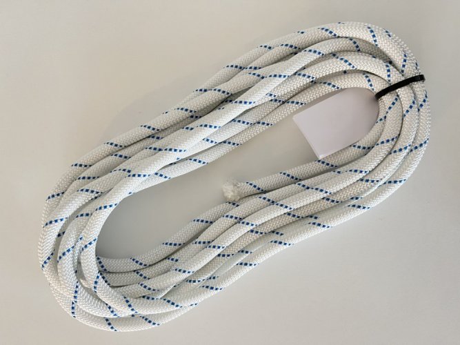 Statické lano - 10,5 mm - 5 až 16 m - Délka: 13 m